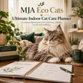 MJA Eco Cats Ultimate Indoor Cat Care Planner premium cover